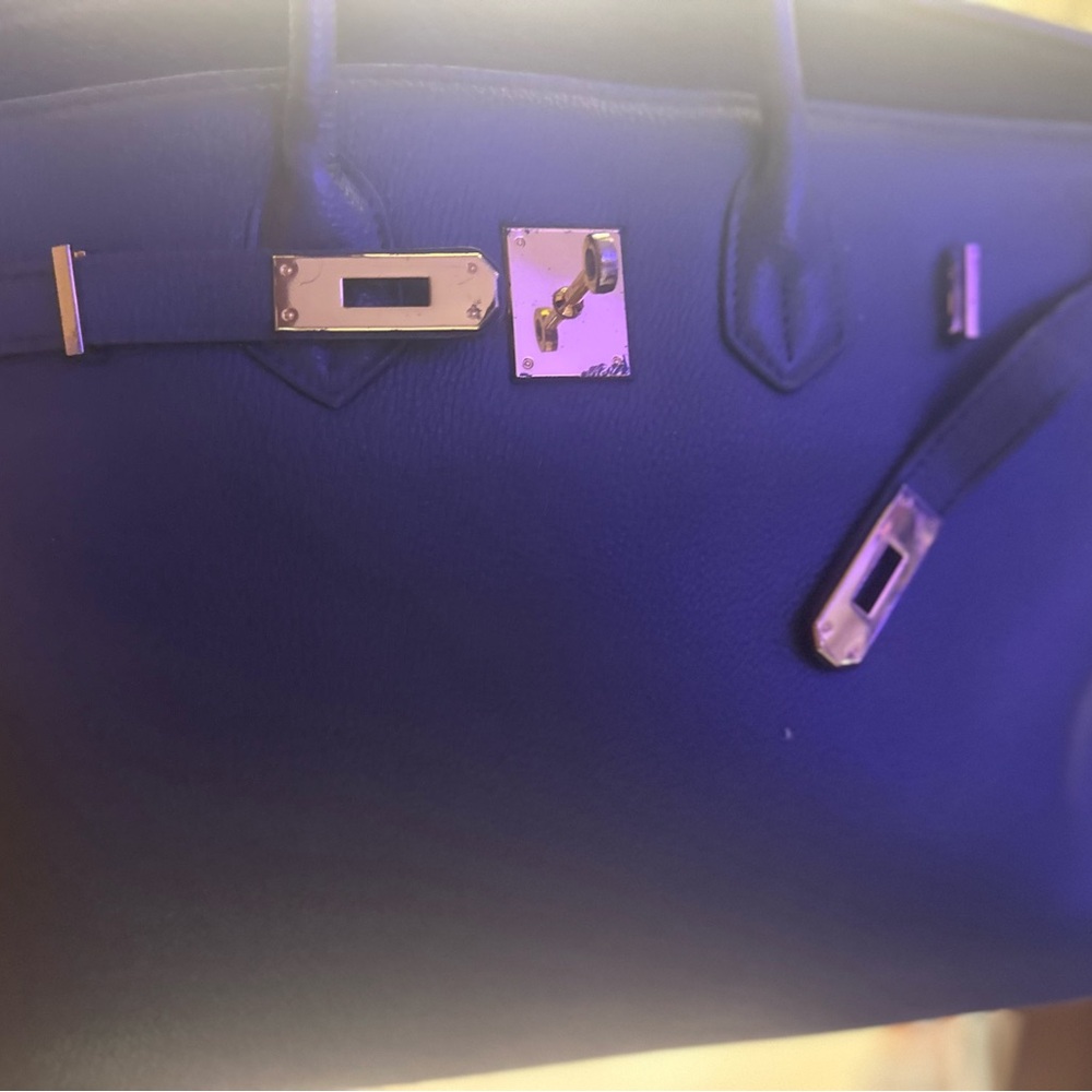 Real Italian leather bag its been repainted too